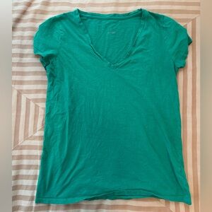 a new day Emerald V-Neck Short Sleeve Tee
